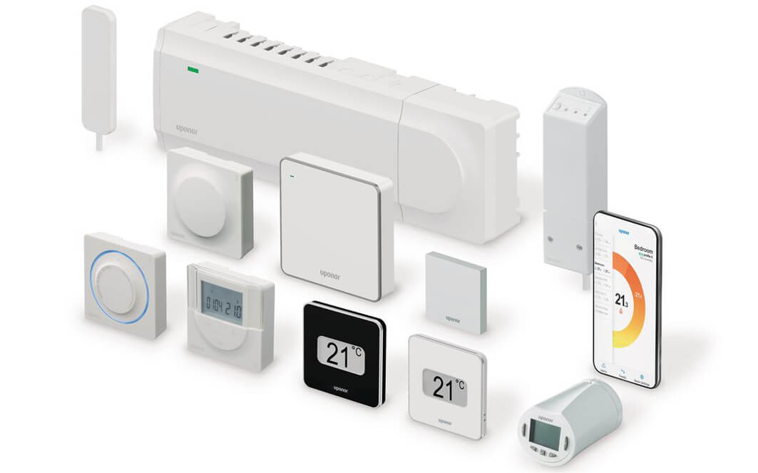 Room temperature control with smart Room temperature control with smart